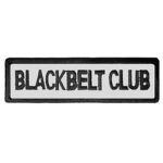 Black Belt Club with Black Trim Patch