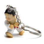 Keychain Red Belt Kicking