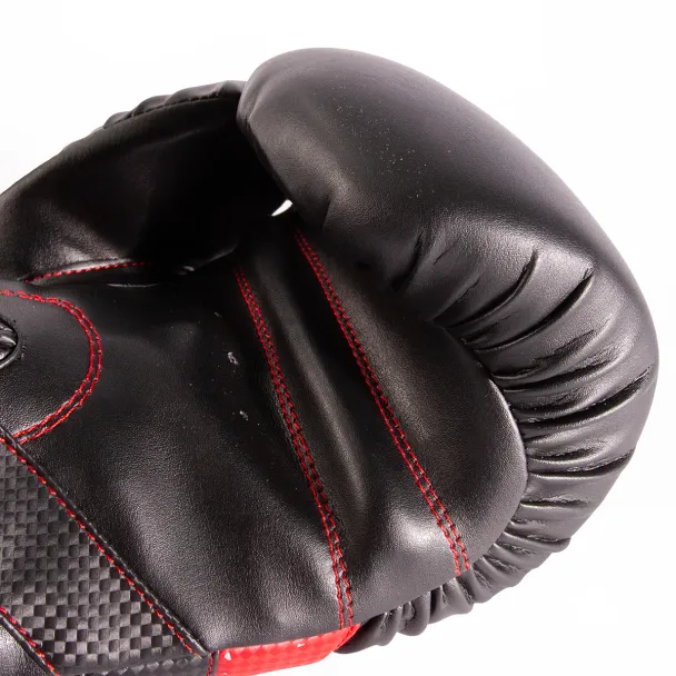 Drako vinyl training gloves close-up showing build quality for beginner boxers