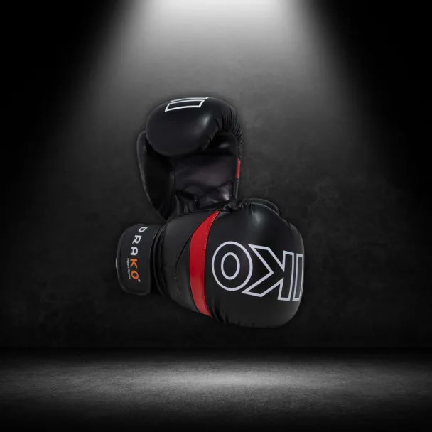 Side-by-side boxing gloves comparison showing beginner to premium options at Bushido