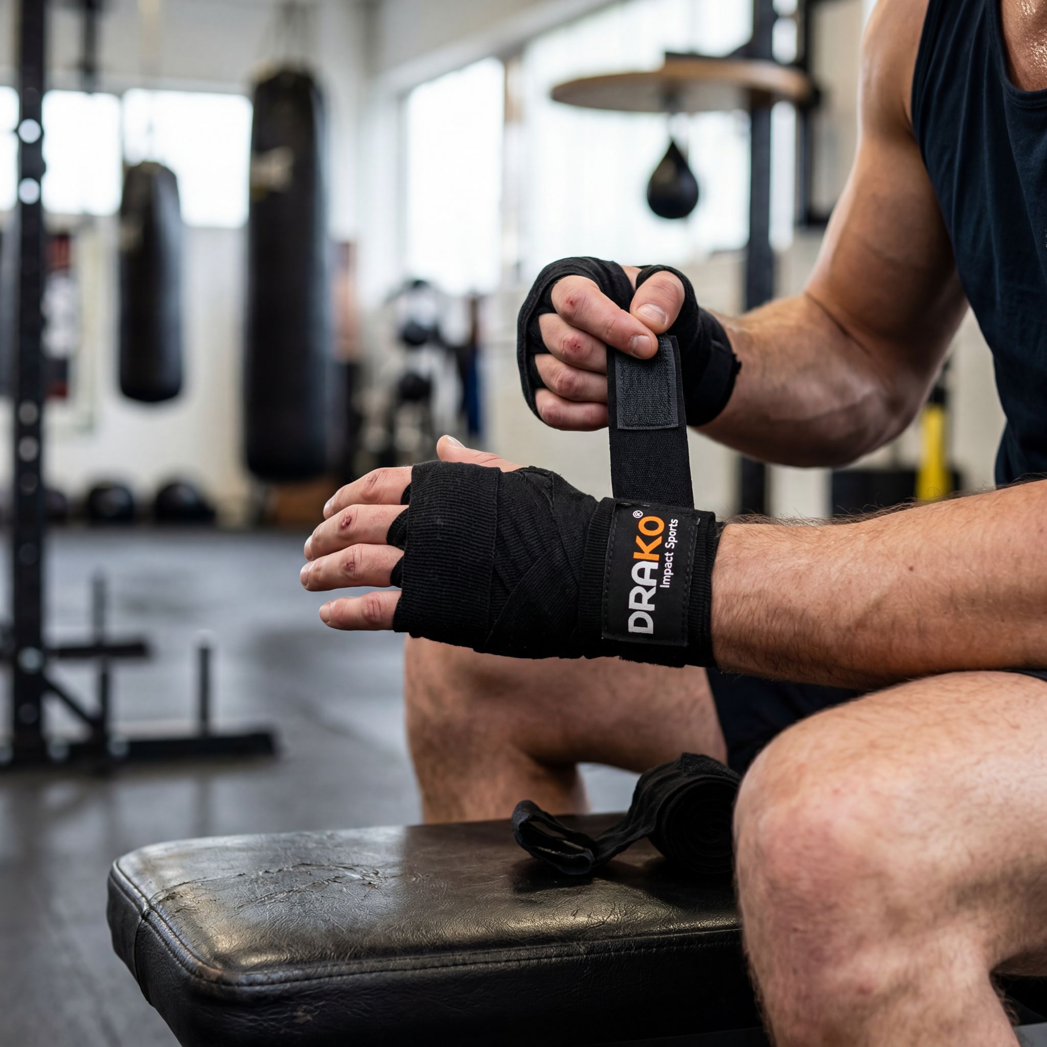 step by step hand wrapping technique for boxing training